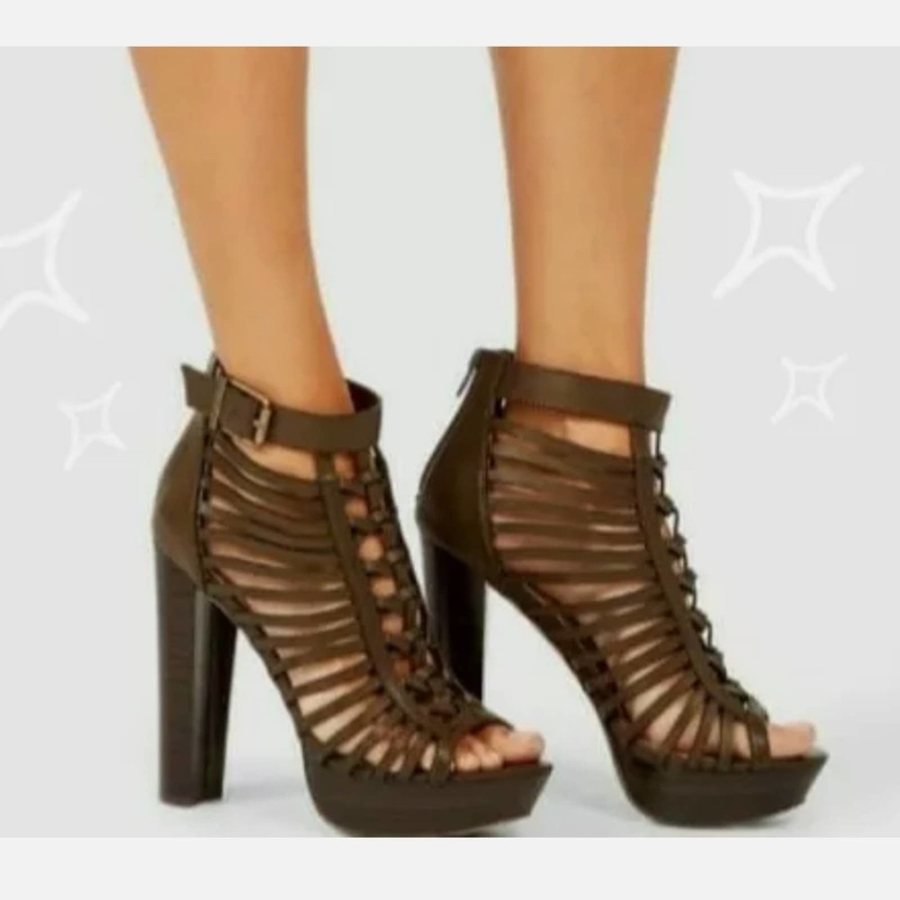 Shoe Dazzle Tanya Gladiator Heels